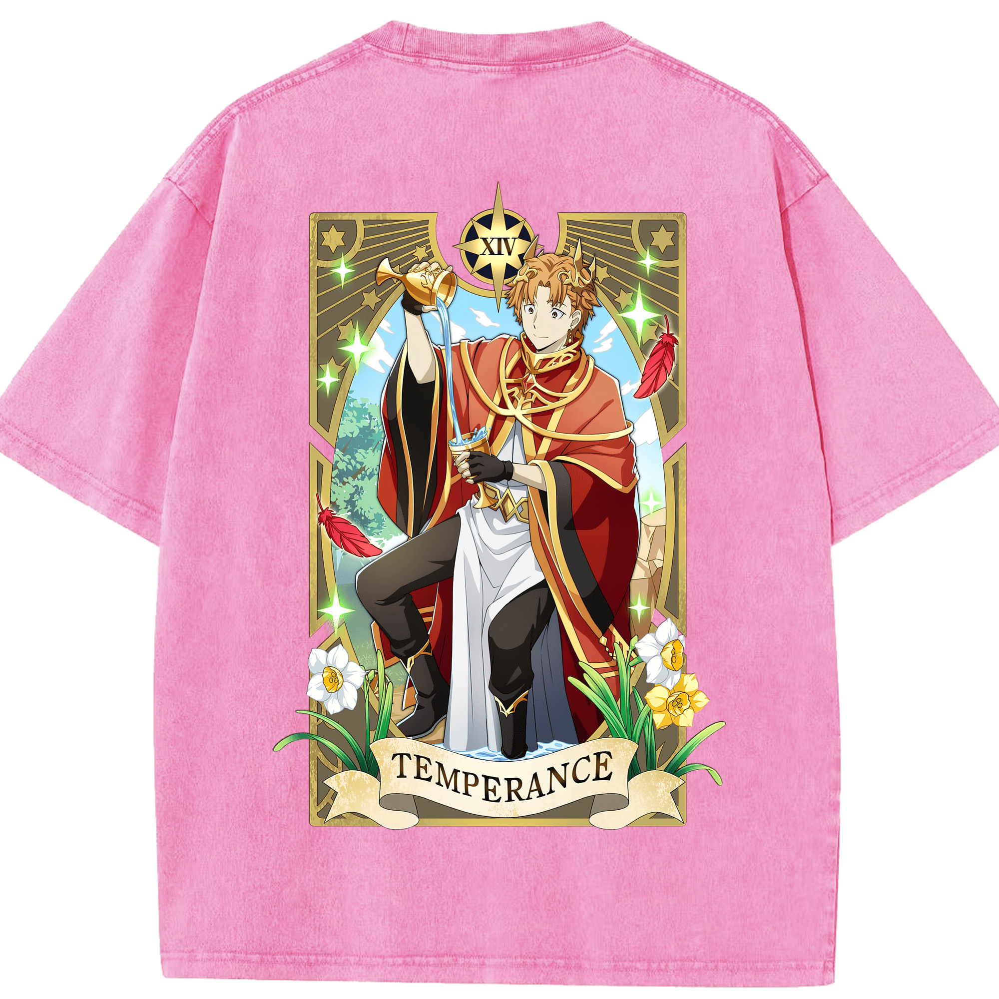 （画像用） 文豪ストレイドッグス Bungo Stray Dogs 綿100% ヴィンテージ風 半袖Tシャツ（背面プリント）